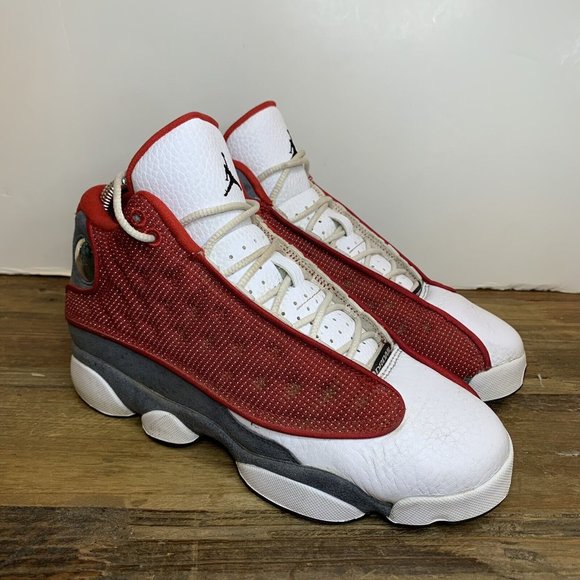 Nike Air Jordan 13 Retro Gym Red Flint 2021 Grade School Youth 5.5y/7 Women’s - Picture 1 of 9